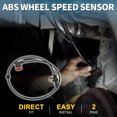 thumbnail image 2 of Sensor de Velocidad de Rueda ABS para Mercedes-Benz CL550 CL600 S550 S600 No.A2219057300 Sensor ABS Trasero Izquierdo Derecho, 2 of 6