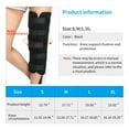 thumbnail image 4 of Knee Immobilizer Secure Comfort Knee Brace & Stabilizer for Recovery,Knee Fractures,Instability, ACL,MCL, 4 of 7