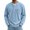29-Sky Blue, variant on Mens Casual Corduroy Shirt Henley Long Sleeve Button Pullover Relaxed Fit Textured Sweatshirt Chest Pocket for Travel Work