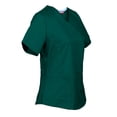 thumbnail image 2 of Women's Mock Wrap Scrub Top, 2 of 4