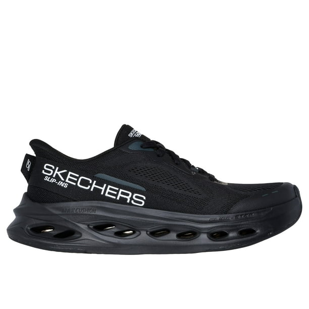 Anuncio de Sneaker Skechers Max Cushioning Glide Step con manos libres