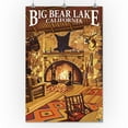 thumbnail image 2 of Big Bear Lake, California, Bear Inn Lobby (24x36 Giclee Gallery Art Print, Vivid Textured Wall Decor), 2 of 3