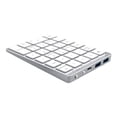 thumbnail image 3 of Teclado numérico perfecl Bluetooth de 28 teclas plata, 3 of 6