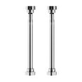 thumbnail image 1 of 2Pcs Undermount Sink Brackets 40-50Cm Adjustable Sink Brackets Support Sink Legs Silve, 1 of 9
