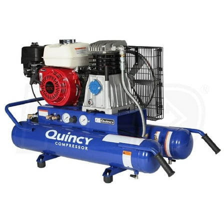 Quincy Wheelbarrow Air Compressor 5.5Hp 8 Gallon Honda Engine