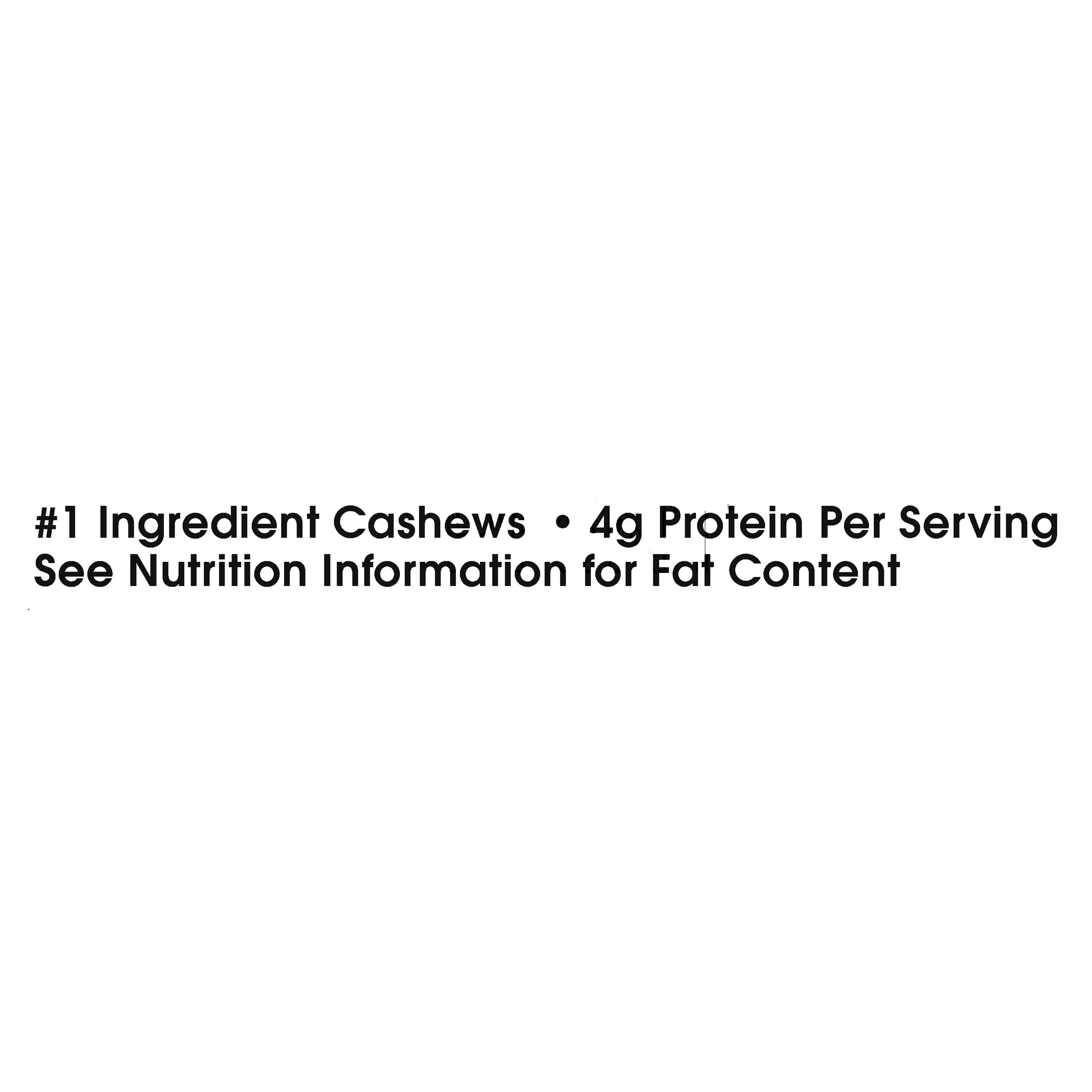 Great Value Dark Chocolatey Cherry Cashew Nut Bar, 1.4 oz, 6 Count