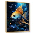 thumbnail image 2 of Designart "Butterfly Fish Wonderland I" Animals Framed Wall Art - Modern Yellow Butterfly Fish Bedroom Framed Canvas Wall Art, 2 of 6