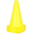 thumbnail image 1 of Conos de tráfico de 18 cm, conos deportivos de plástico, conos de entrenamiento de fútbol para actividades al aire libre y eventos festivos (juego de 5), 1 of 6