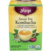 Green Tea Kombucha, 16 Tea Bags, 1.12 Oz (32 G)