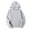 Gray 01, variant on DeHolifer Unisex 2 PC Sweatsuit Set Men Women Oversized Long Sleeve Hoodies Pullover Sweatshirt Tracksuit Jogger Sweatpants White M