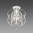 thumbnail image 4 of Golden Lighting 1323-SF FW Ella Semi Flush en Blanc Français, 4 of 5