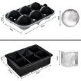 thumbnail image 4 of Silicone Molds, Large Round Ice Cubes And Large Square Ice Cubes -CHJR--, 4 of 5