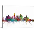thumbnail image 1 of Great BIG Canvas | Michael Tompsett Premium Thick-Wrap Canvas entitled Los Angeles California Skyline, 1 of 4
