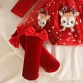 thumbnail image 5 of OJSFQUFP Baby Girl Outfit Christmas Man Romper Dress Cute Infant Xmas Winter Clothes, 5 of 7