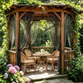 thumbnail image 4 of Beaded Fringe String Curtain Sparkling Hanging Window Divider Drape for Patio Gazebo Backdrop Indoor Outdoor Wall Decor, 4 of 7