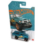 Hot Wheels Teal & Gold (2023) Toyota Land Cruiser Sport Utility Car 2/6