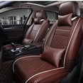 thumbnail image 2 of M optimized Universal All Car Faux Leather Support Pad Car Seat Covers Cushion Accessories, 1 Piece, 2 of 4