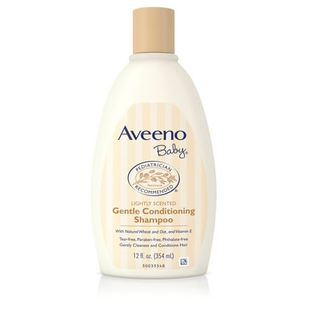 Aveeno Baby Gentle Conditioning Shampoo For Soft Hair, 12 Fl. Oz. - Walmart.com