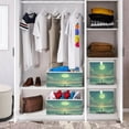 thumbnail image 6 of Cabinet Storage Basket 15.75x10.63x6.96 Inches Storage Box Foldable, Storable and Easy to Assemble ，Open Home Storage Bins ，Closet Storage Bins Boy Moon, 6 of 8