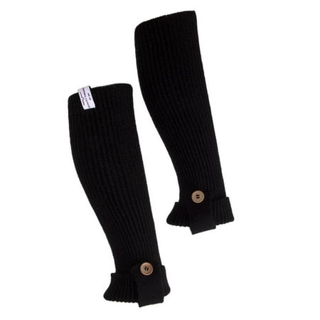 Elegant One to Three Button Cozy Leg Warmer