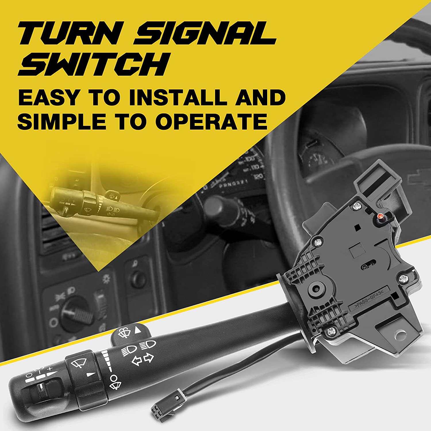 APremium Turn Signal Switch Cruise Control Switch Windshield Wipers