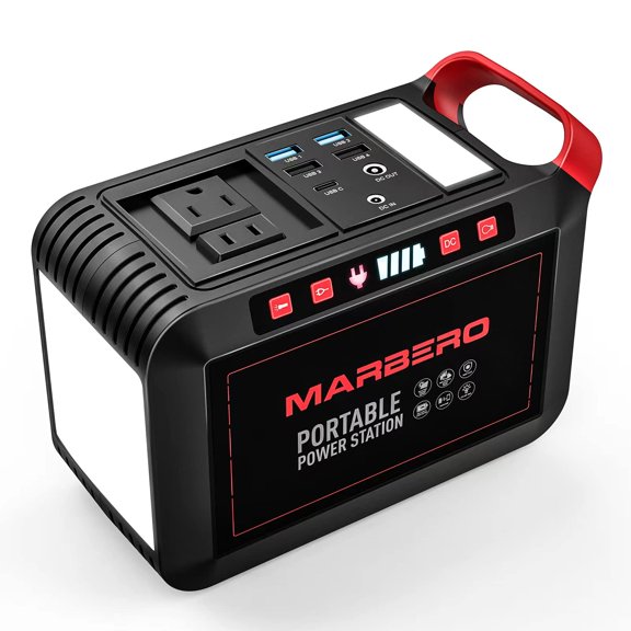Central eléctrica portátil MARBERO M822 148Wh 200W 110V USB LED