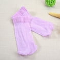 thumbnail image 4 of Uccdo 2 Pair Baby Boys Girls Cotton Socks Toddler Solid Color Socks Leg Warmers, Random Color, 0-4T, 4 of 8
