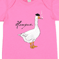 thumbnail image 4 of Inktastic French Goose Says Honque Boys or Girls Baby Bodysuit, 4 of 5