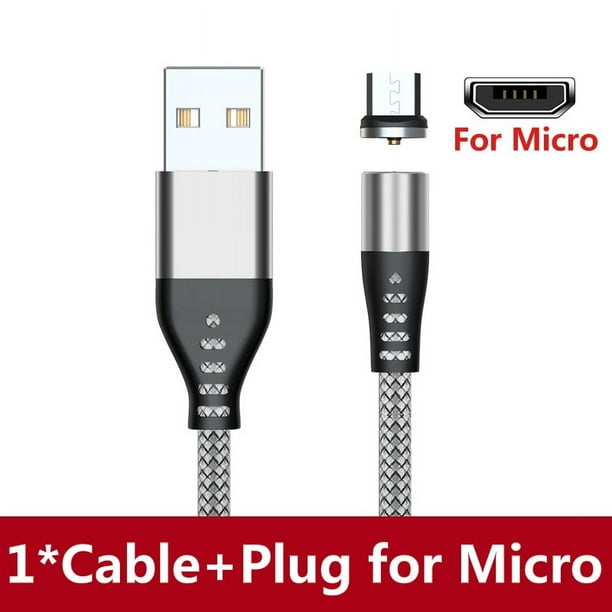 AUFU-Cable de carga USB magnético tipo C, cargador de teléfono magnético, Micro USB para iPhone 12, 13 Pro Max, Xiaomi