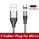 thumbnail image 1 of AUFU-Cable de carga USB magnético tipo C, cargador de teléfono magnético, Micro USB para iPhone 12, 13 Pro Max, Xiaomi, 1 of 4