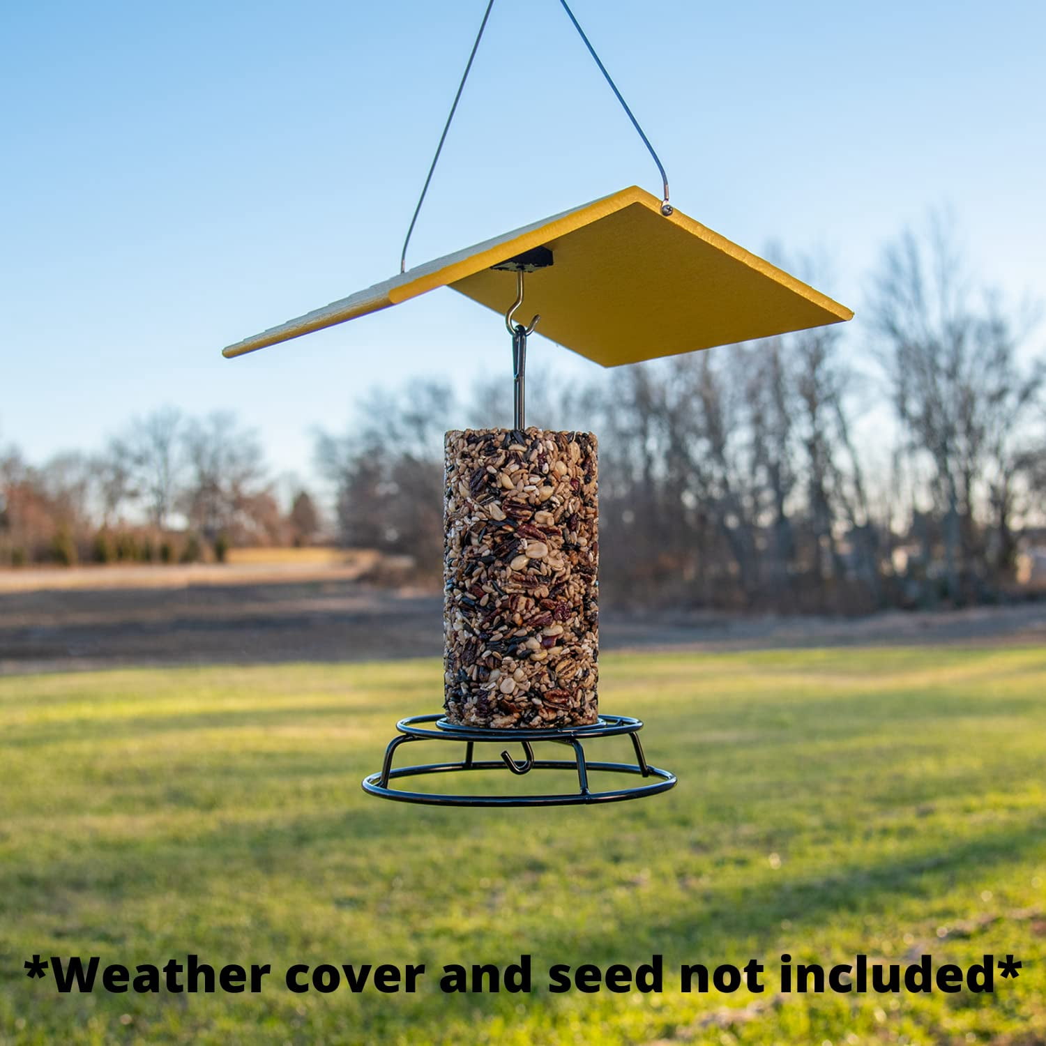 JCs Wildlife Bird Seed Cylinder Feeder
