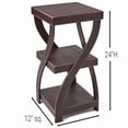 thumbnail image 5 of Antique Finish Twisted Side Tables - Distressed Gray, 5 of 11