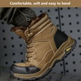 thumbnail image 4 of Safety Trainers Mens Steel Toe Cap Trainers Breathable Comfortable Safety Shoes Work Trainers Non Slip Work Shoes, 4 of 7
