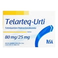 thumbnail image 1 of Telarteq-Urti Telmisartán 80 mg, Hidroclorotiazida 25 mg 14 tabletas, 1 of 4