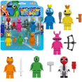 thumbnail image 3 of Roblox Rainbow Friends Action Figures Toys Boy Surprise Gifts 6pcs, 3 of 3