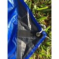 thumbnail image 2 of Hammock Rain Fly - 70D Oxford Polyester - RipStop - Blue, 2 of 5