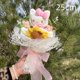 thumbnail image 3 of Muñeco de peluche de gato de dibujos animados My Melody Kuromi Cinnamoroll Kt, caja de regalo con ramo de Sanrio, regalos de San Valentín, Navidad y graduación, 3 of 5
