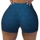 thumbnail image 2 of Fotbe Dark Blue Shorts Sin Costuras – Shorts Deportivos de Cintura Alta para Mujer, Elásticos para Gimnasio, Yoga, Running o Ciclismo-Large, 2 of 8