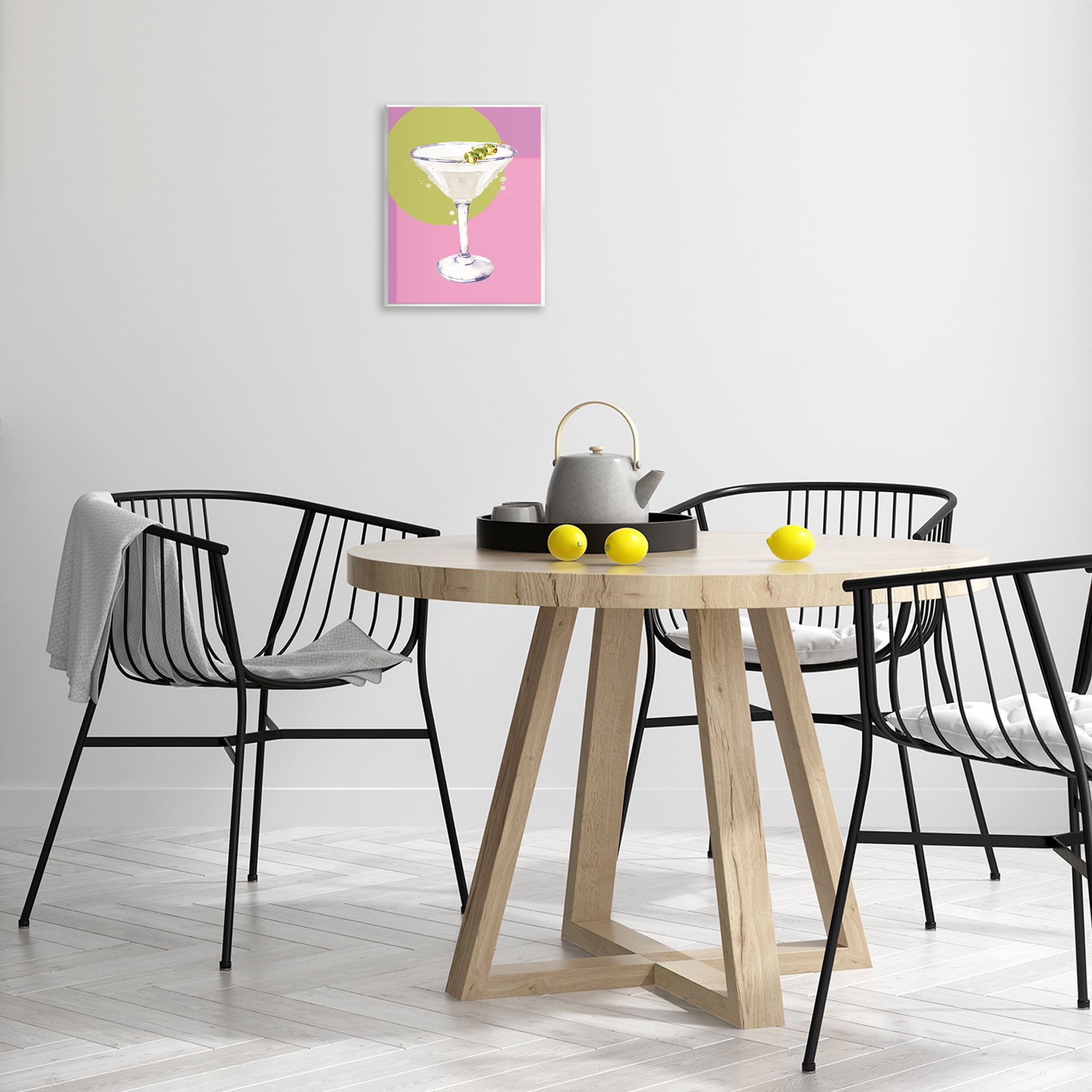Stupell Industries Olive Martini Cocktail Food & Beverage Painting Unframed Art Print Wall Art, 11 x 14
