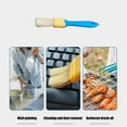 thumbnail image 6 of Wooden Handle Cleaning Brush Multi-Purpose Kitchen BBQ Grill Basting Oil Food Pastry Paint Soft Bristle Tool, 6 of 6