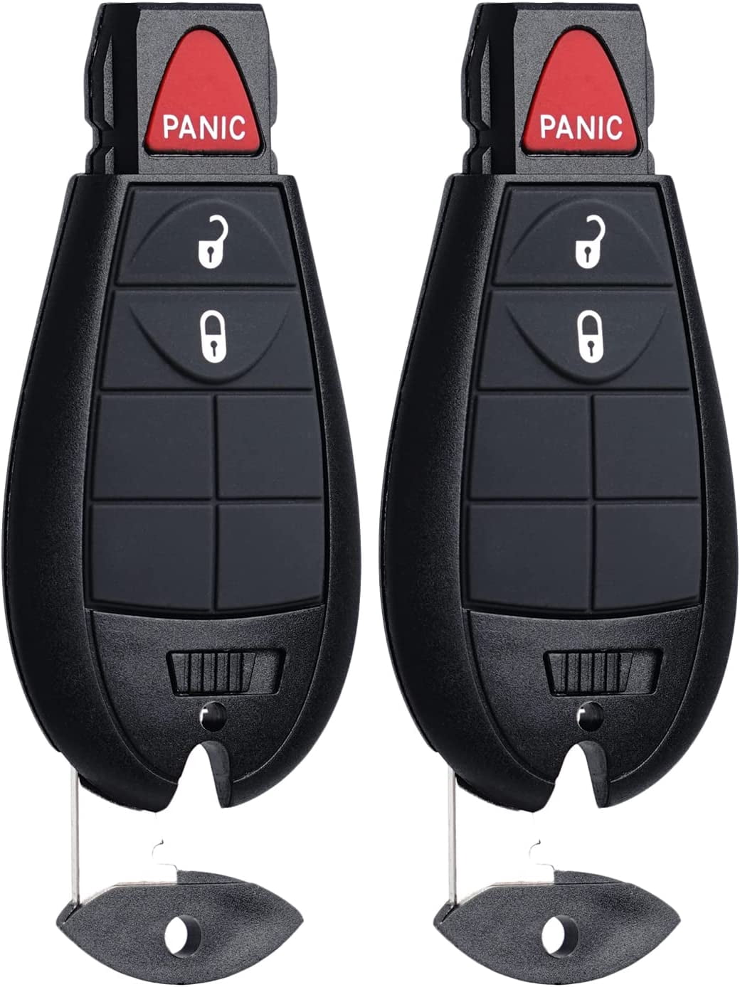 Key Fob Fobik Replacement Compatible for Dodge Ram 1500 2013 2014 2015 2016 2017 2018 2019 2020 2021 2500 3500 4500 5500 2013-2018 Pickup Truck Keyless Entry Remote Control GQ4-53T 56046953AE