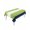 Navy blue Green, variant on Black Grey Stripe Table Cloth, Waterproof Tablecloth for Rectangle Tables, Modern Art Horizontal Striped Reusable Washable Fabric Table Cover for Restaurant Kitchen Dining Tables 60"x120"