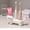 White, variant on Zeiwohndc Kitten Ceramic Toothbrush Holder 3 Slots Brush Toothpaste Stand For Bathroom