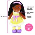 thumbnail image 3 of Playtime by Eimmie Muñeca suave para niñas de 14.0 in (Kaylie) – Muñeca de trapo de felpa para niños pequeños y bebés, juguete de peluche lavable con cuerpo de tela sensorial – Ideal para baby showers, 3 of 5