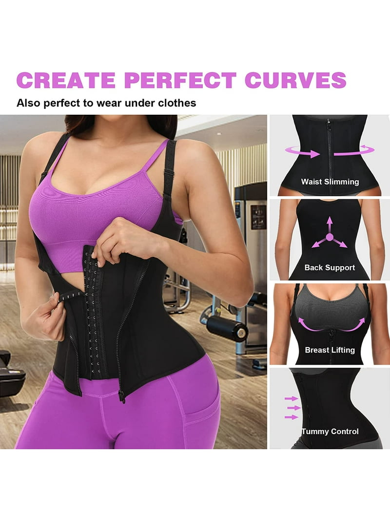 Corsetto Da Donna Latex Waist Trainer Belly Slim Belt Body - Foto 5