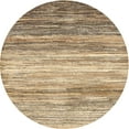 thumbnail image 1 of Ahgly Company Indoor Round Contemporary Dark Gold Brown Abstract Area Rugs, 5' Round, 1 of 6