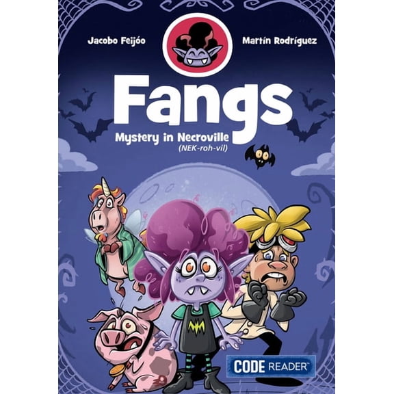 Code Reader Fangs: Mystery in Necroville, (Paperback)