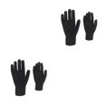 thumbnail image 2 of Guardurnaity Guantes de punto, accesorio de ropa térmica de invierno, calentadores de manos para niñas, pantalla táctil, guantes para exteriores Negro 2Conjunto, 2 of 6
