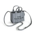 thumbnail image 2 of Marc Jacobs H009L01SP21-050: Women's Leather Tote, Mini, Wolf Grey, 2 of 6