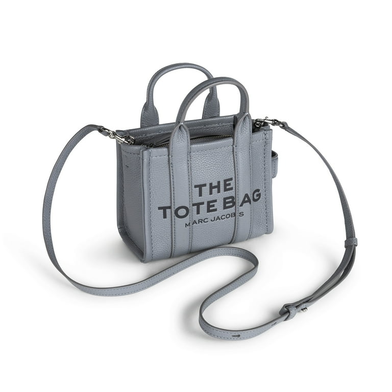 【新品・未使用】MARC JACOBS ミニトート WOLF GREY Marc Jacobs H009L01SP21-050: Women's Leather Tote, Mini